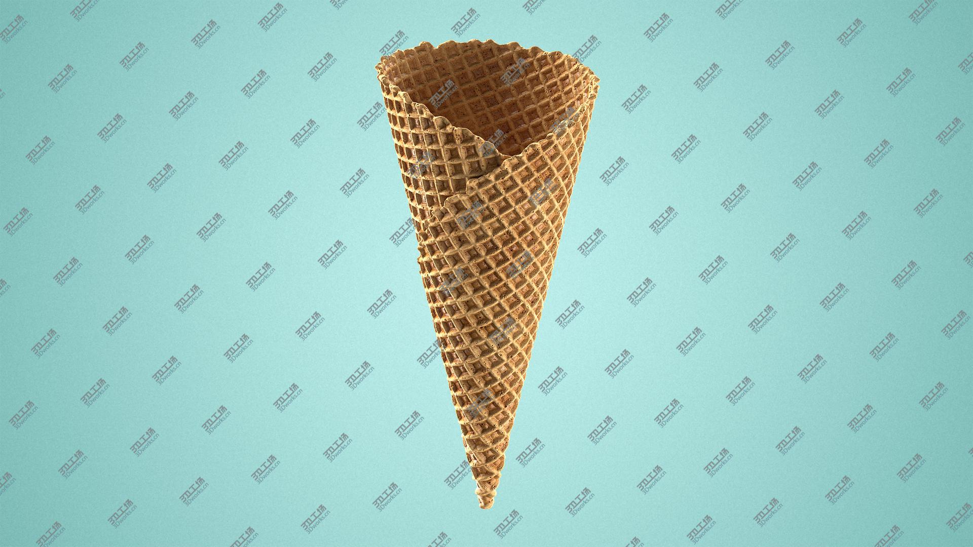 images/goods_img/2021040162/3D Natural Waffle Cone Type B model/1.jpg